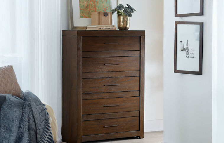 Aspen Home Modern Loft 5 Drawer Chest image number 0