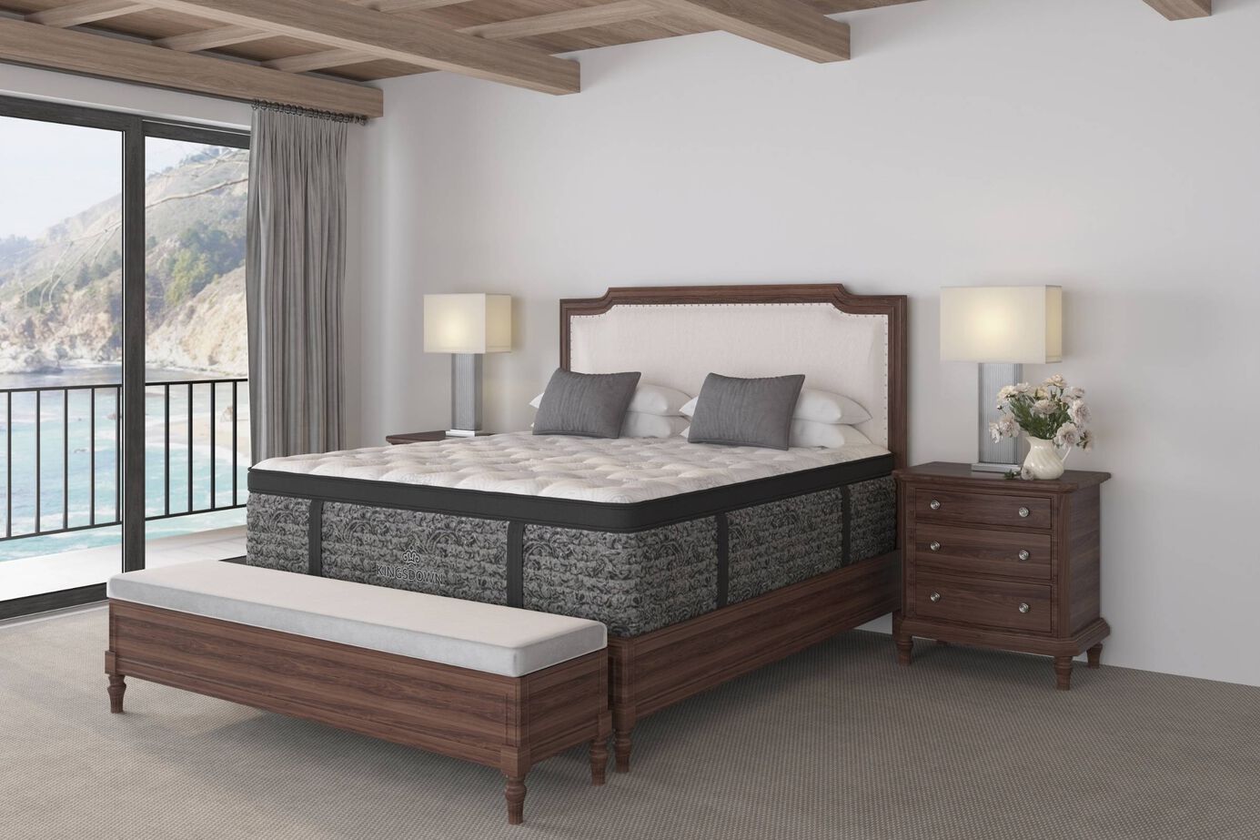 Kingsdown Rosepine  Plush Euro-Top Mattress 17" image number 4