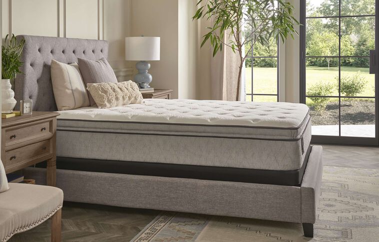 Sealy Essentials Winter Green Soft Pillow Top Mattress 12" image number 1