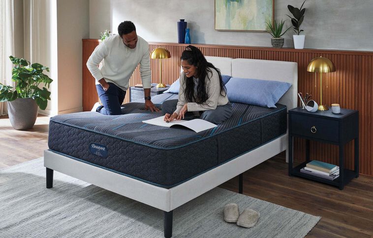 Beautyrest Hybrid Level 2 Medium Firm Mattress 12" image number 2