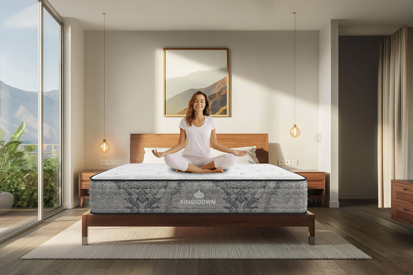 Kingsdown Millhaven  Medium Firm Mattress 14.5" image number 0