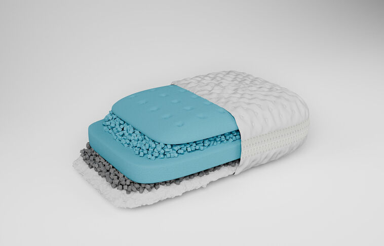 iSleep Shop Cooling Perfect Adjustable Pillow image number 4