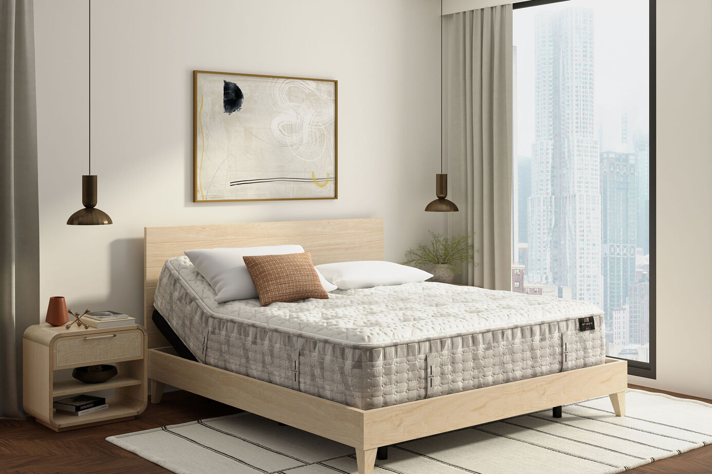 King Koil Intimate Handcrafted Culver Plush Euro-Top Mattress 15.5" image number 4
