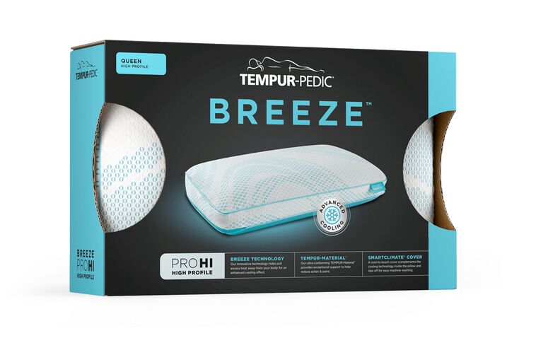 Tempur-Pedic Breeze ProHi 2.0 Pillow image number 1