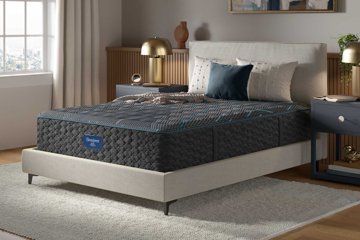 Beautyrest Core Level 2 Medium Tight Top Mattress 14" image number 0