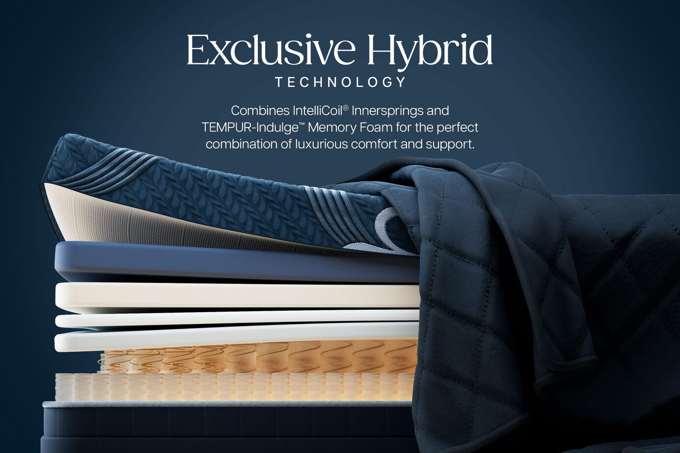 Stearns and Foster Legacy Hybrid Firm Mattress 16" image number 1