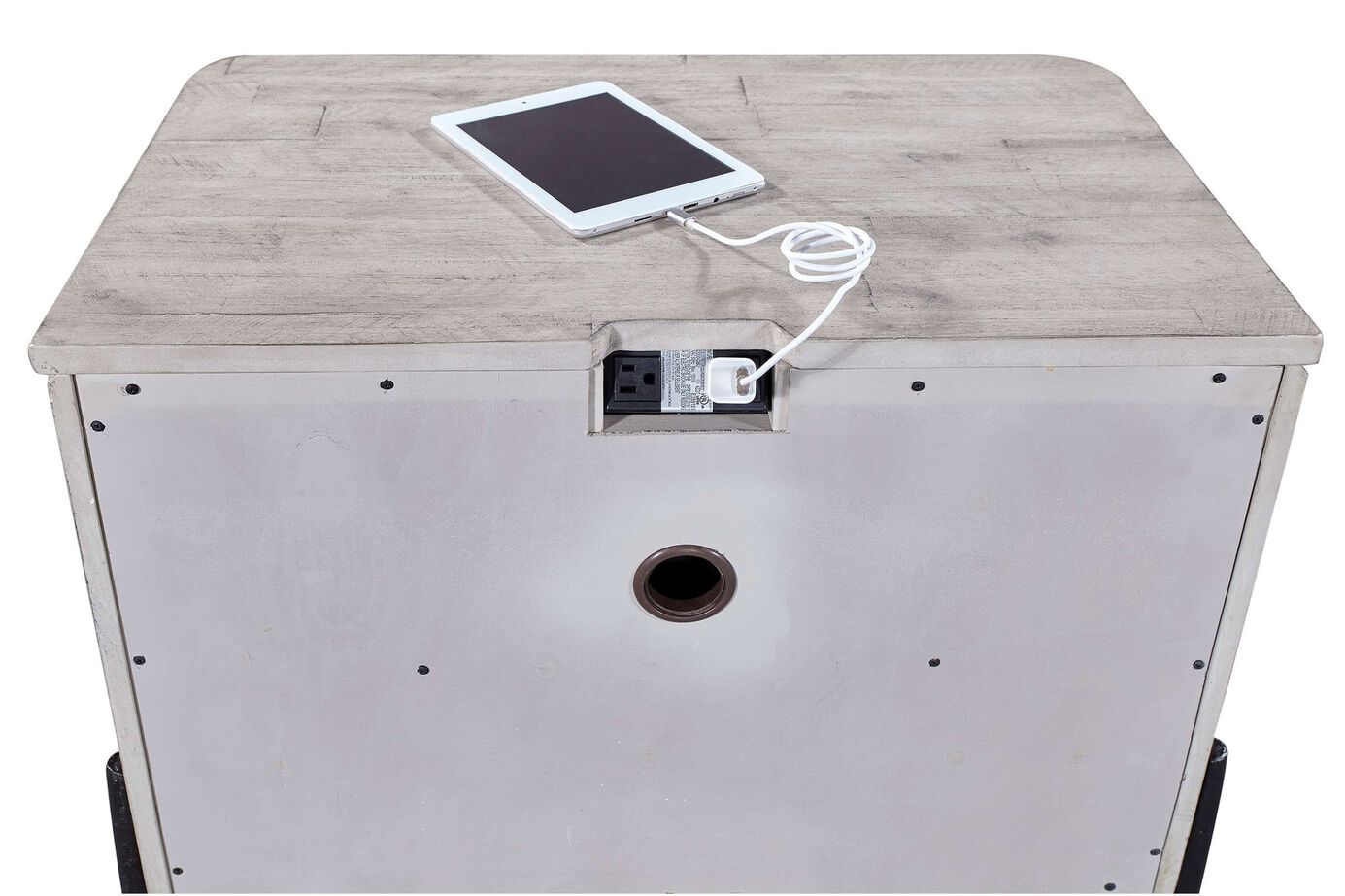 Aspen Home Zane 2 Drawer Nightstand image number 3