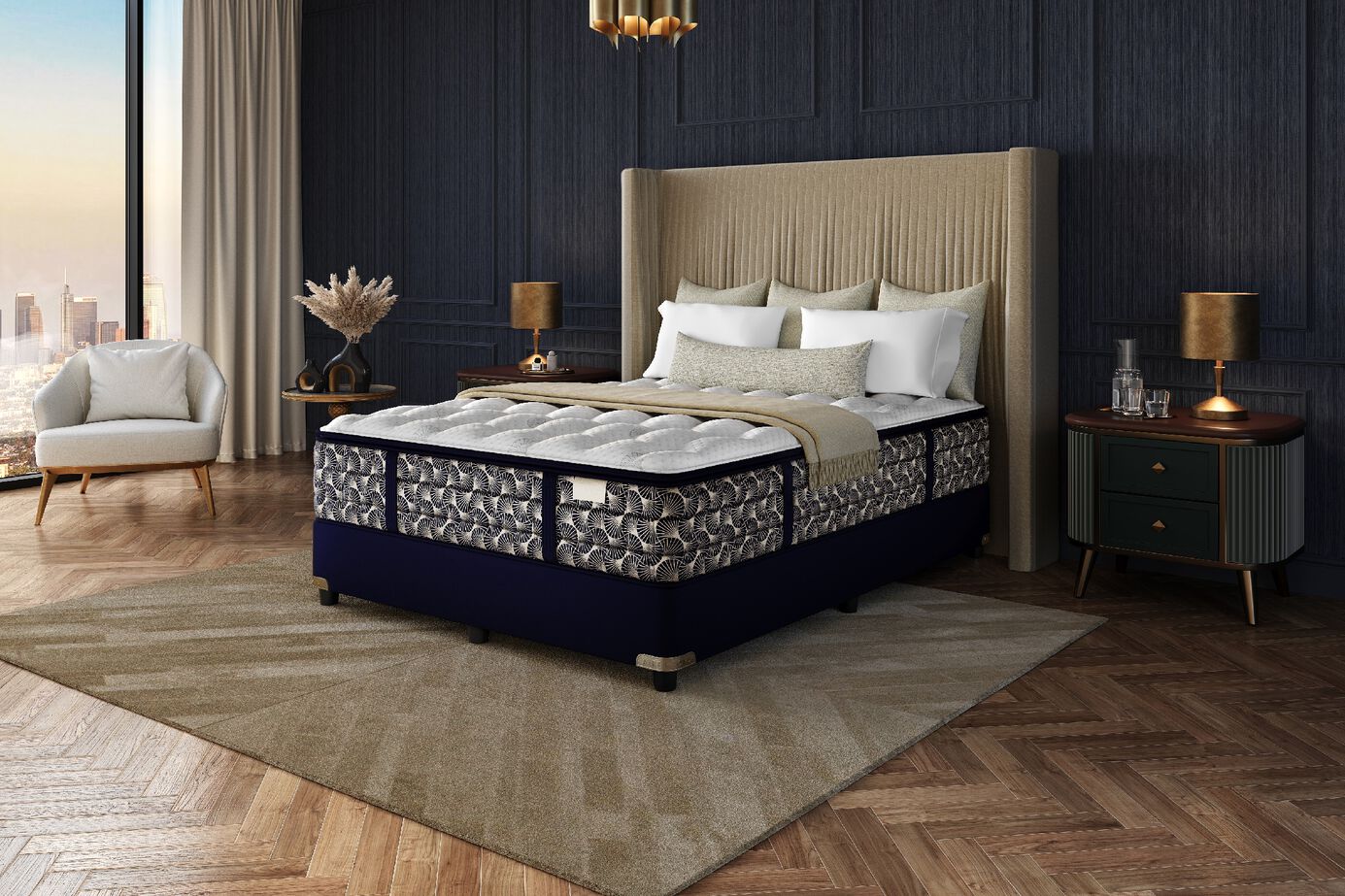 Aireloom Bay Preferred Trinity Firm Mattress 15.5" image number 3