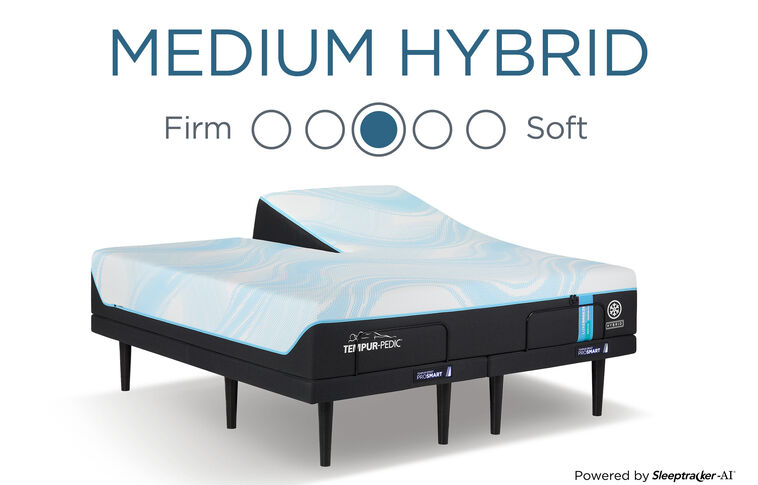 Tempur-Pedic TEMPUR-LuxeBreeze 2.0  Medium Hybrid Mattress 13" image number 6