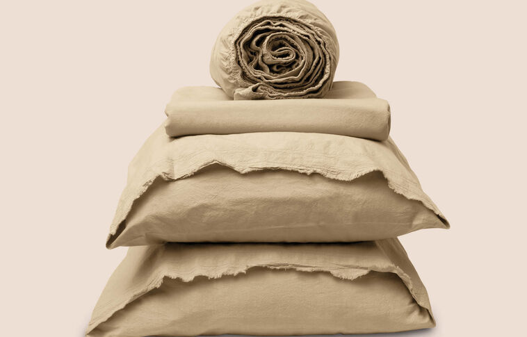 Purecare Dr. Weil Garment Washed Percale Sheet Set image number 0