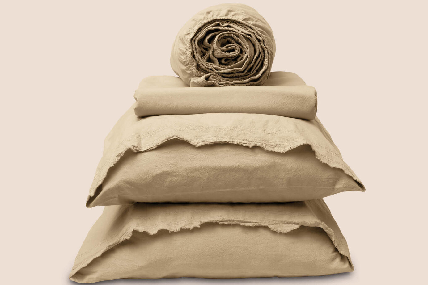 Purecare Dr. Weil Garment Washed Percale Sheet Set image number 0