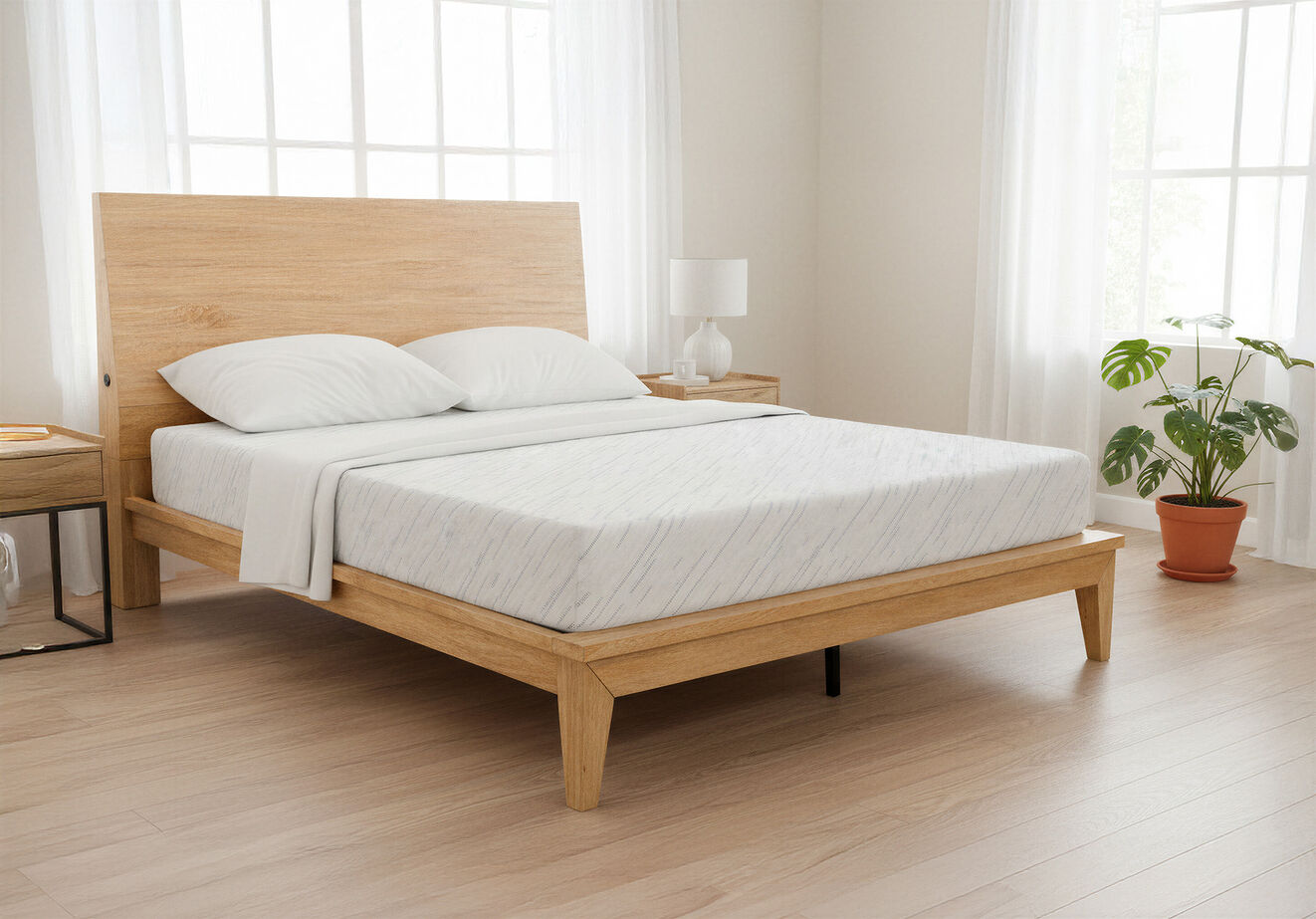 Mancini's Sleepworld Harbor Hybrid Luxury Firm Mattress 10" image number 0