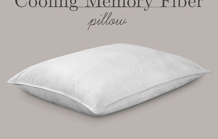 Purecare Fabrictech Cooling Memory Fiber Pillow image number 0