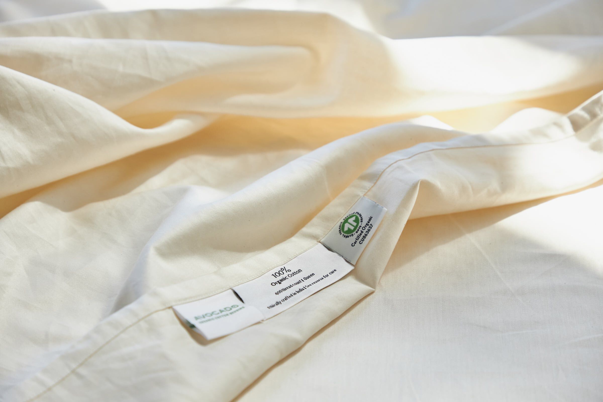 Avocado Organic Cotton 400 Thread Count Sheet Set - Thumbnail 2