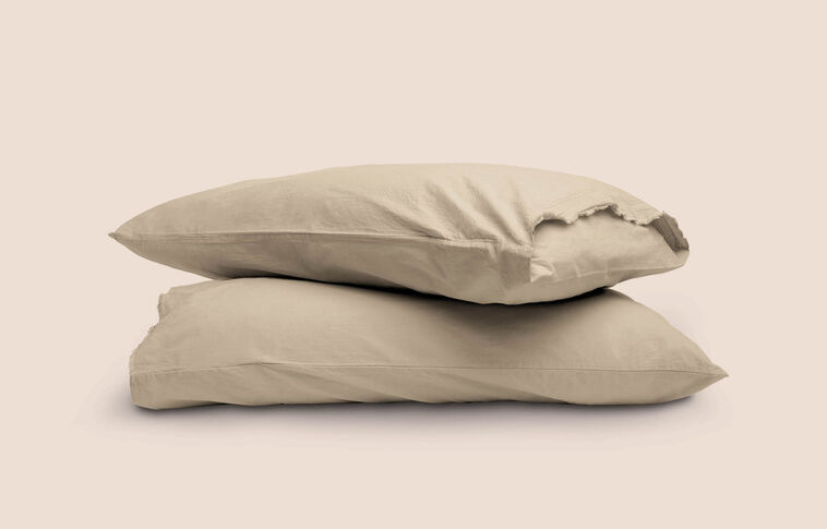 Purecare Dr. Weil Dr. Weil Garment Washed Percale Pillowcase Set image number 0
