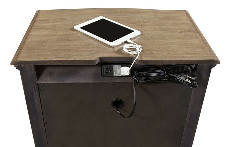 Aspen Home Provence 2 Drawer Nightstand image number 3