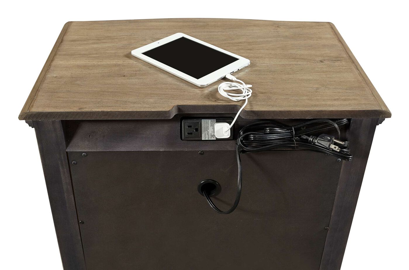 Aspen Home Provence 2 Drawer Nightstand image number 3