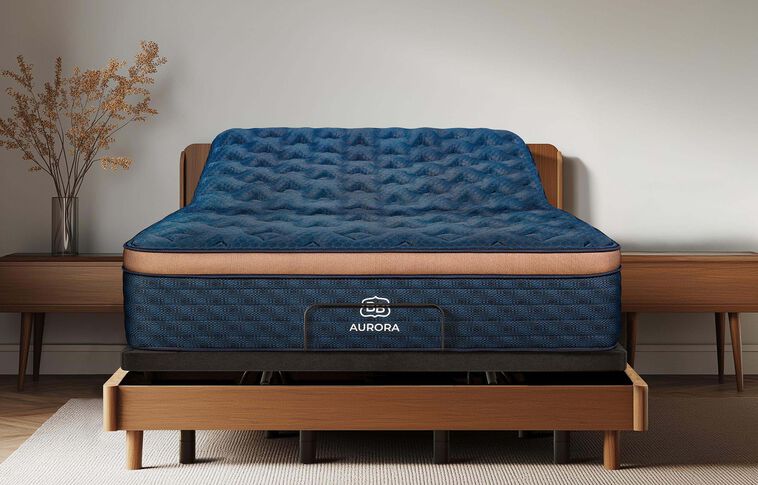 Brooklyn Bedding Aurora Luxe Cooling Hybrid Cloud Medium Pillow Top Mattress 14.5" image number 4