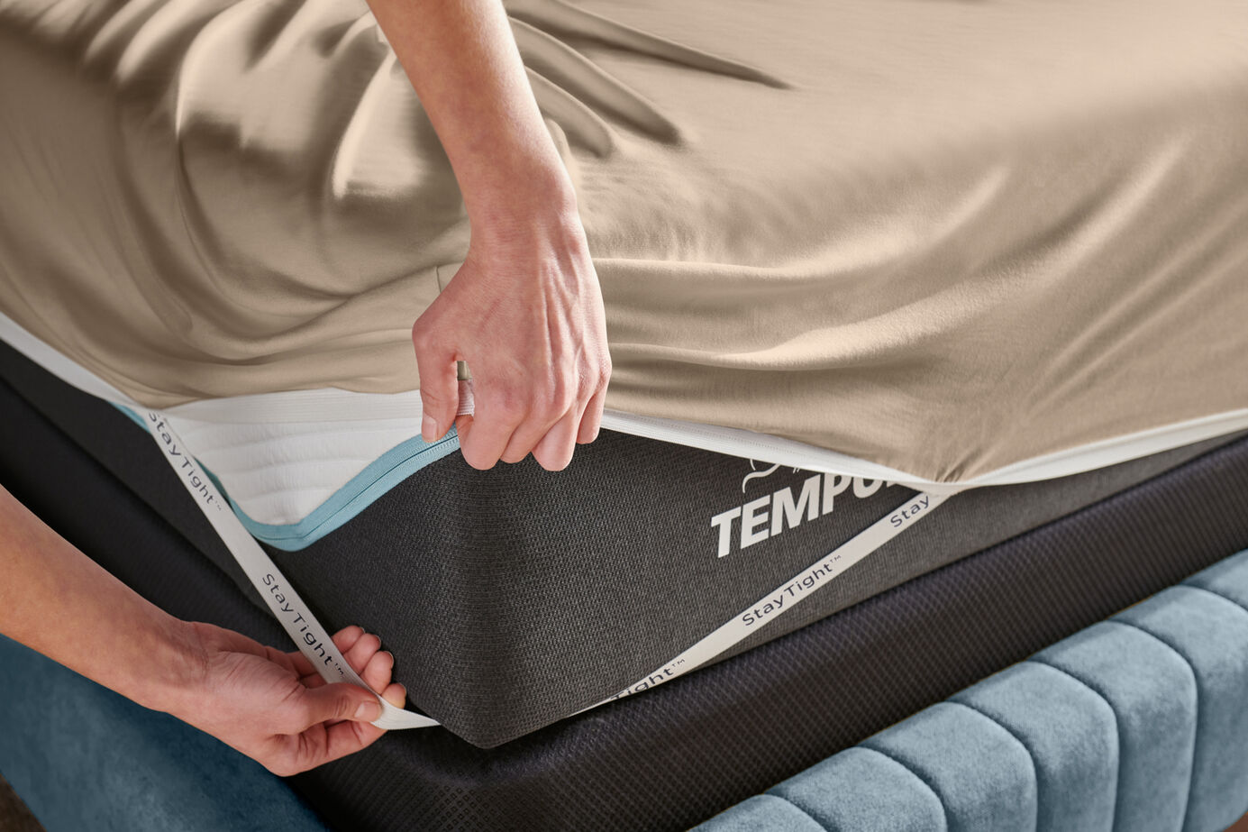 Tempur-Pedic Rayon Bamboo Sheet Set image number 2