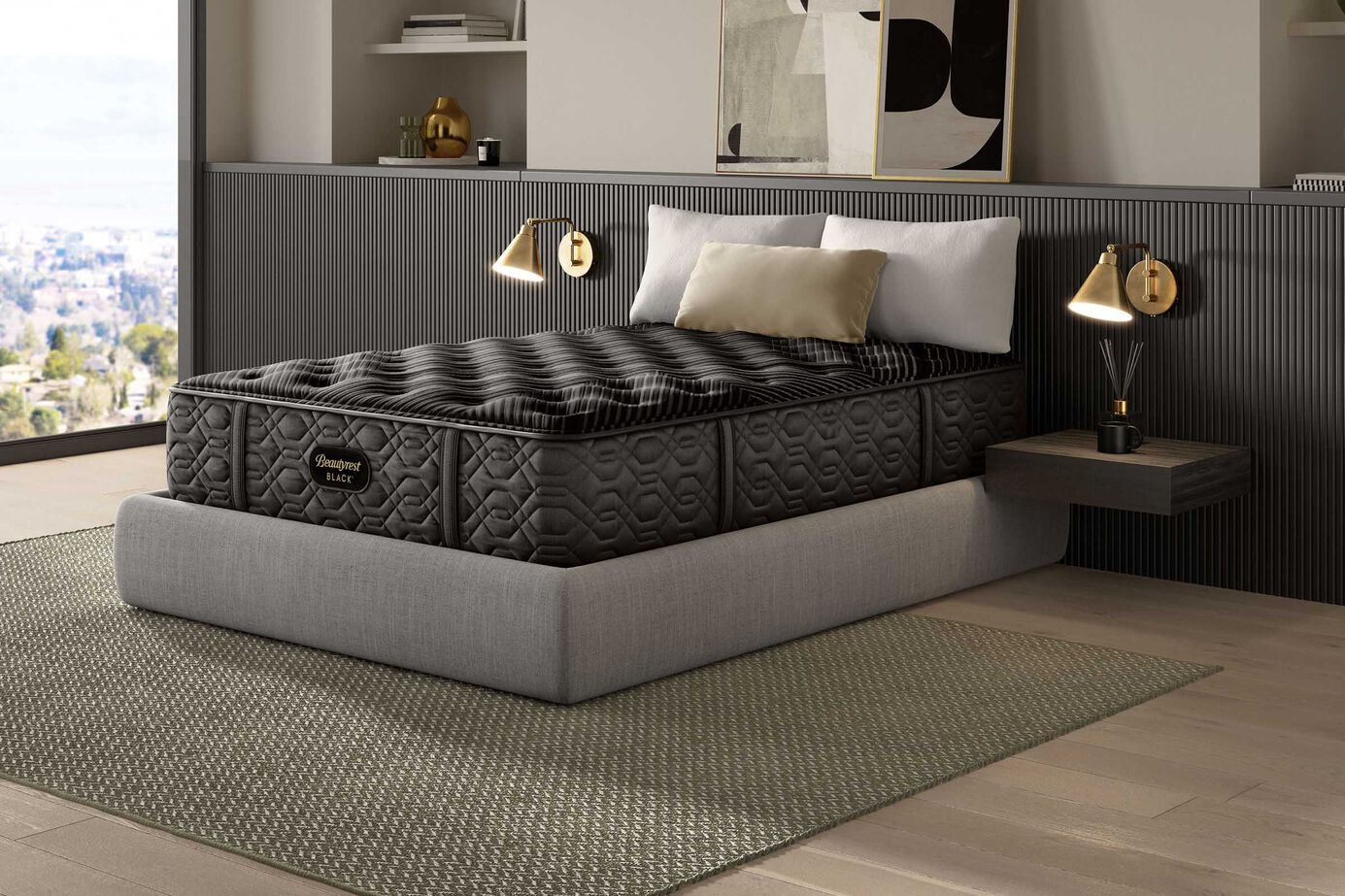 Beautyrest Black Series One Plush Mattress 14" image number 0