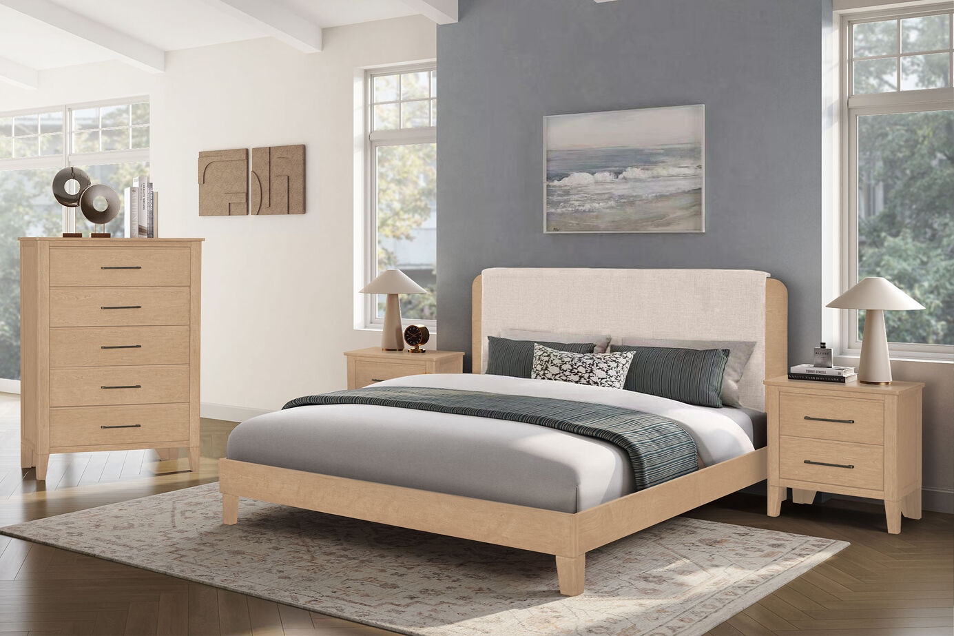 Legends Home Etta Platform Bed Complete image number 0