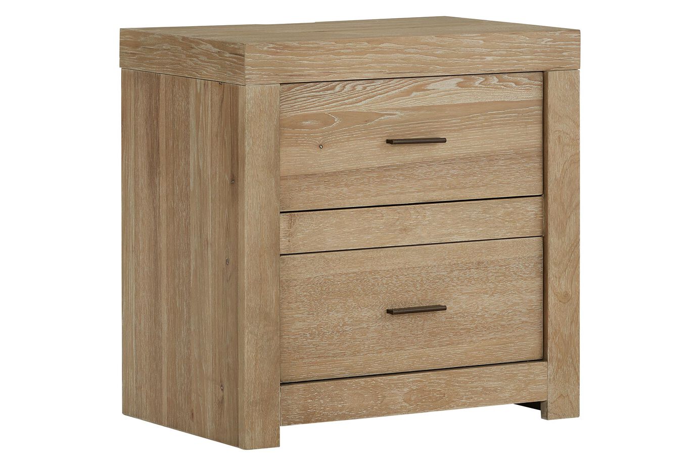 Aspen Home Modern Loft 2 Drawer Nightstand w/Power image number 1