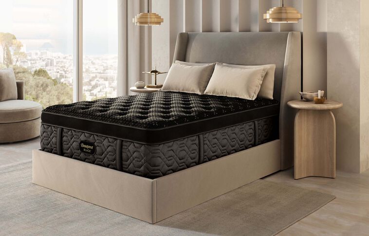 Beautyrest Black Series Four Plush Pillow Top Mattress 17.25" image number 0