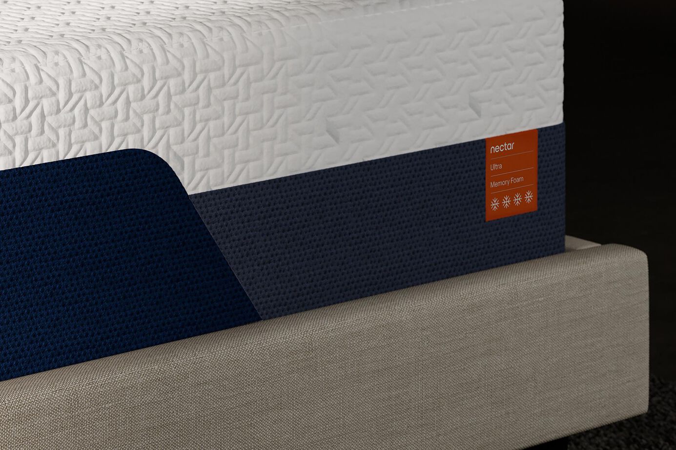 Nectar Ultra Memory Foam Luxury Firm Mattress 15" image number 1