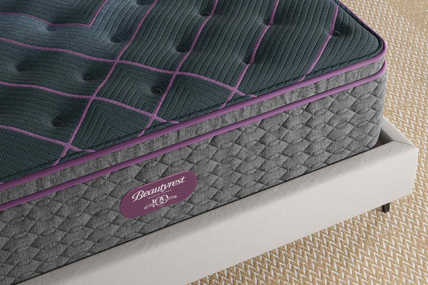 Beautyrest World Class Level 3 Plush Pillow Top Mattress 16" image number 2