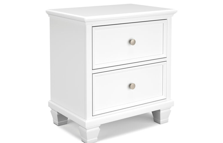 Signature Design Fortman 2 Drawer Nightstand image number 2