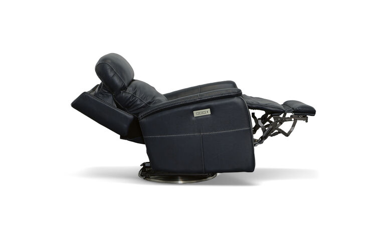 Flexsteel MOV 360 View Swivel Power Recliner w/Power Headrest And Lumbar image number 3