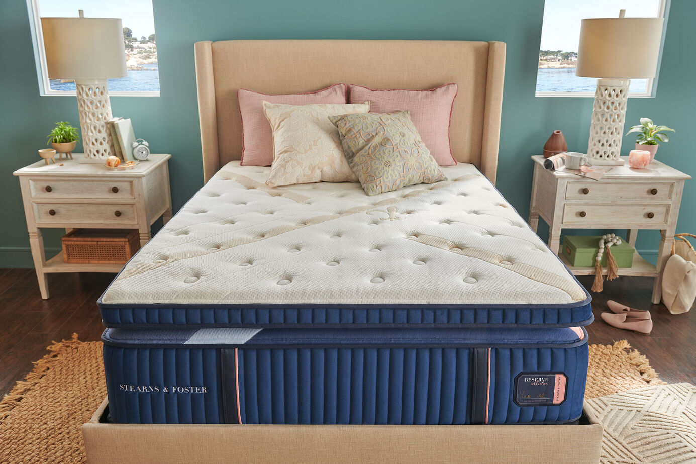 Stearns and Foster Reserve Duet Medium Firm Mattress 17" image number 3