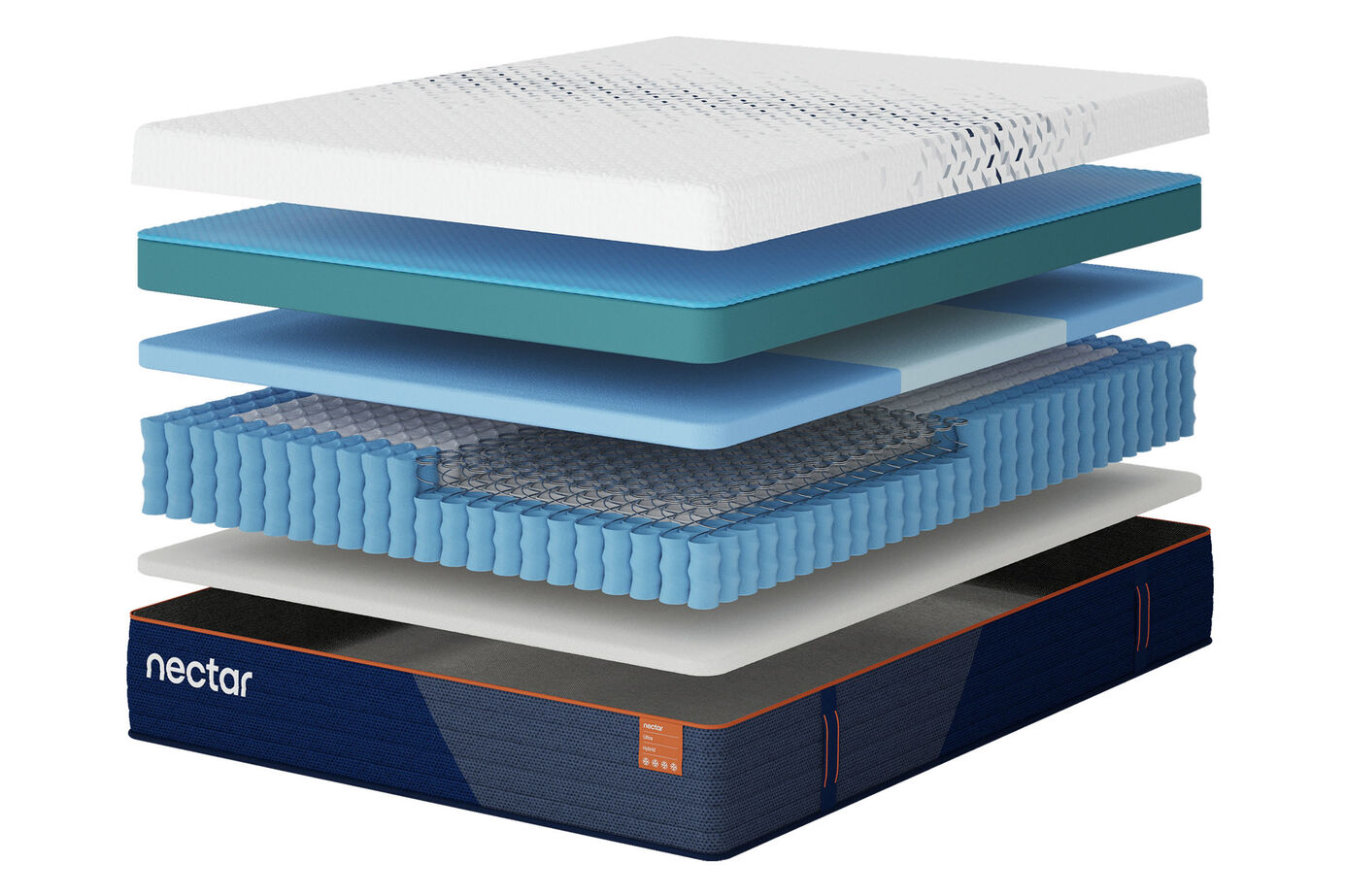 Nectar Ultra Hybrid  Luxury Firm Mattress 15" image number 2
