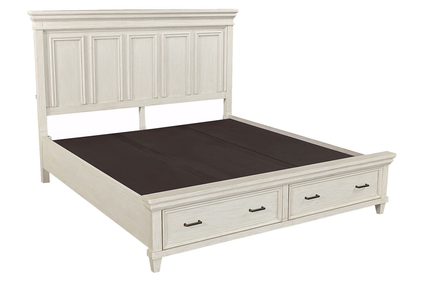 Aspen Home Caraway Panel Bed Complete with Storage image number 2