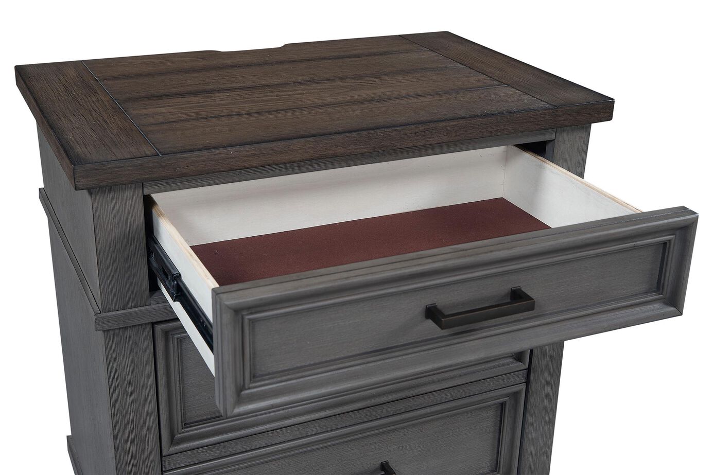 Aspen Home Caraway 2 Drawer Nightstand image number 4