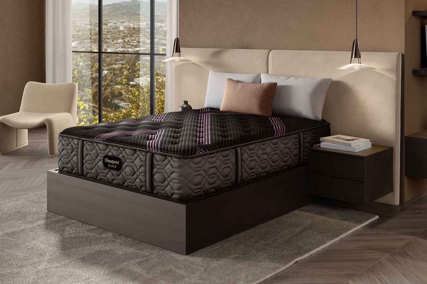 Beautyrest Black Series Two Plush Mattress 15.25" image number 0