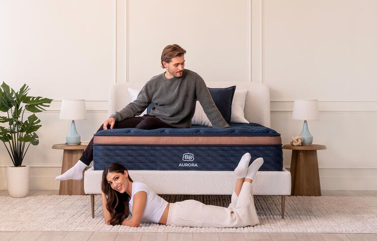 Brooklyn Bedding Aurora Luxe Cooling Hybrid Cloud Medium Pillow Top Mattress 14.5" image number 0