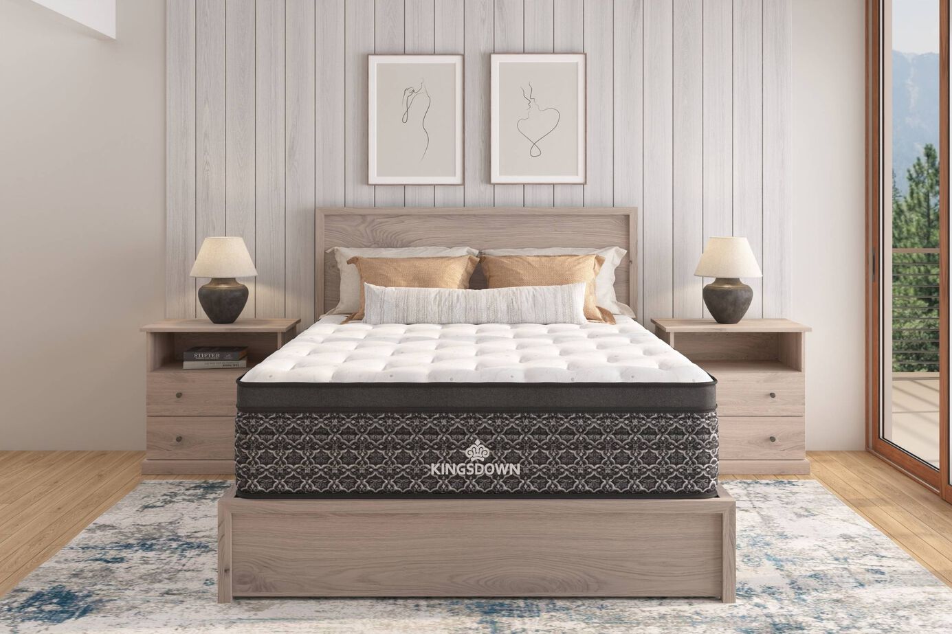Kingsdown Gingerwood Plush Euro-Top Mattress 15" image number 4