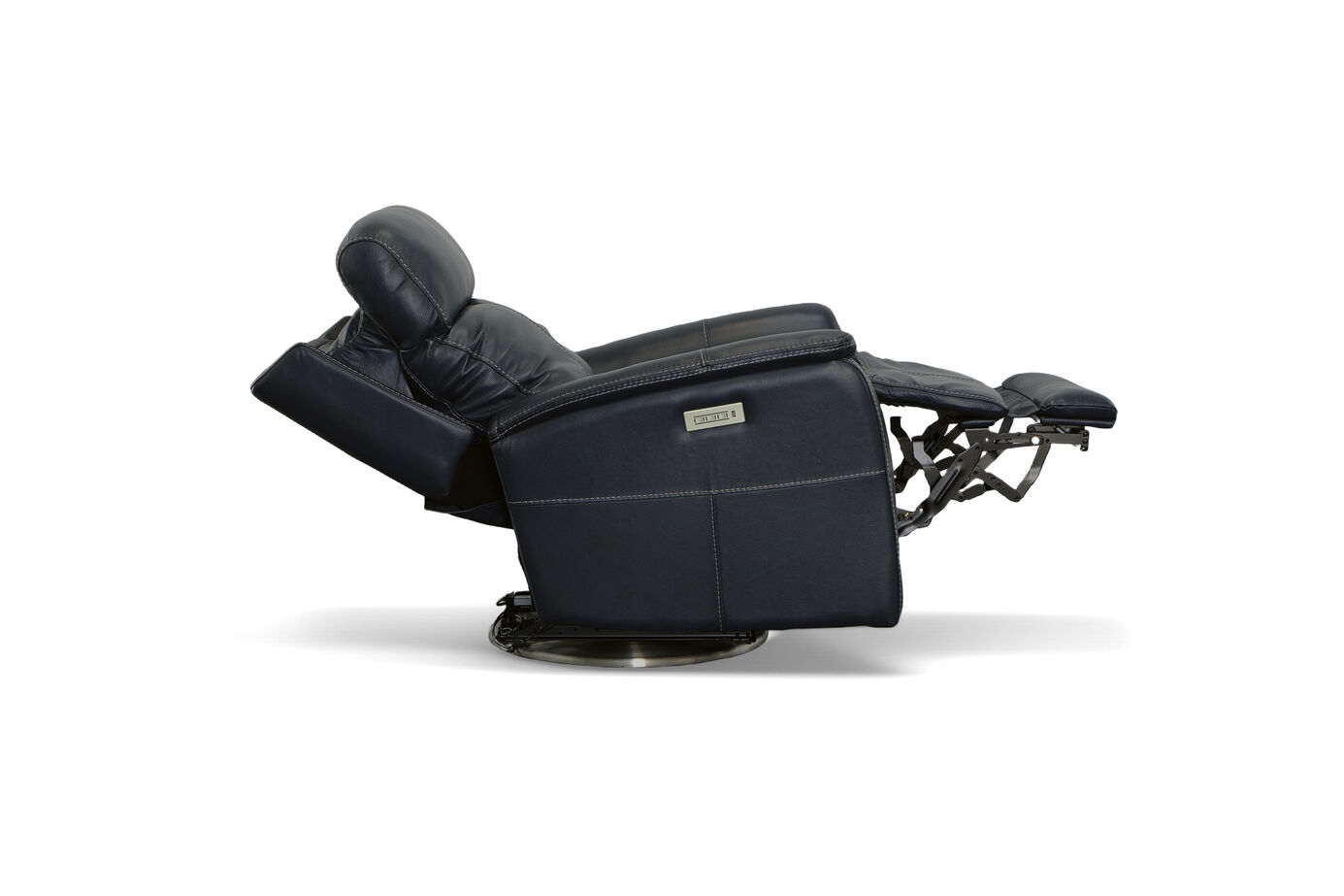 Flexsteel MOV 360 View Swivel Power Recliner w/Power Headrest And Lumbar image number 3