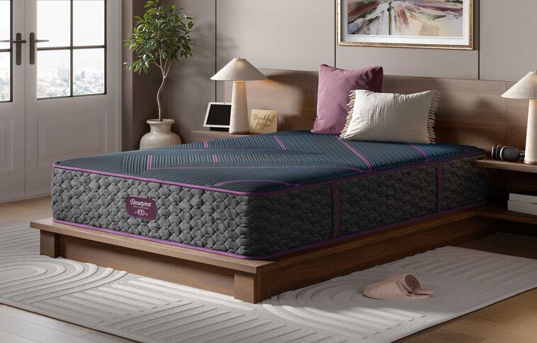 Beautyrest World Class Hybrid Level 3 Hybrid Plush Tight Top Mattress 13.25" image number 0