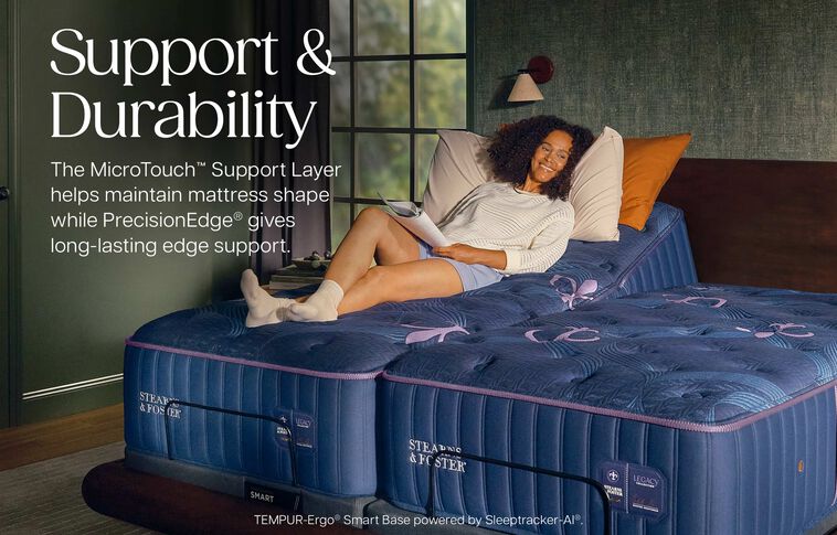 Stearns and Foster Legacy  Medium Mattress 15.5" image number 2