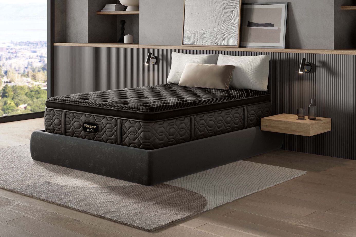 Beautyrest Black Series One Medium Pillow Top Mattress 14.75" image number 0
