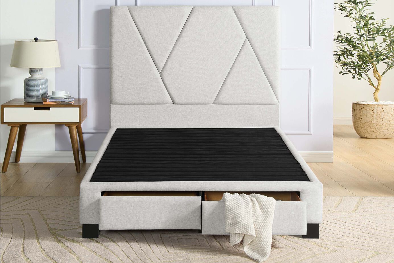 Legends Home Modern Storage Bed Complete image number 1