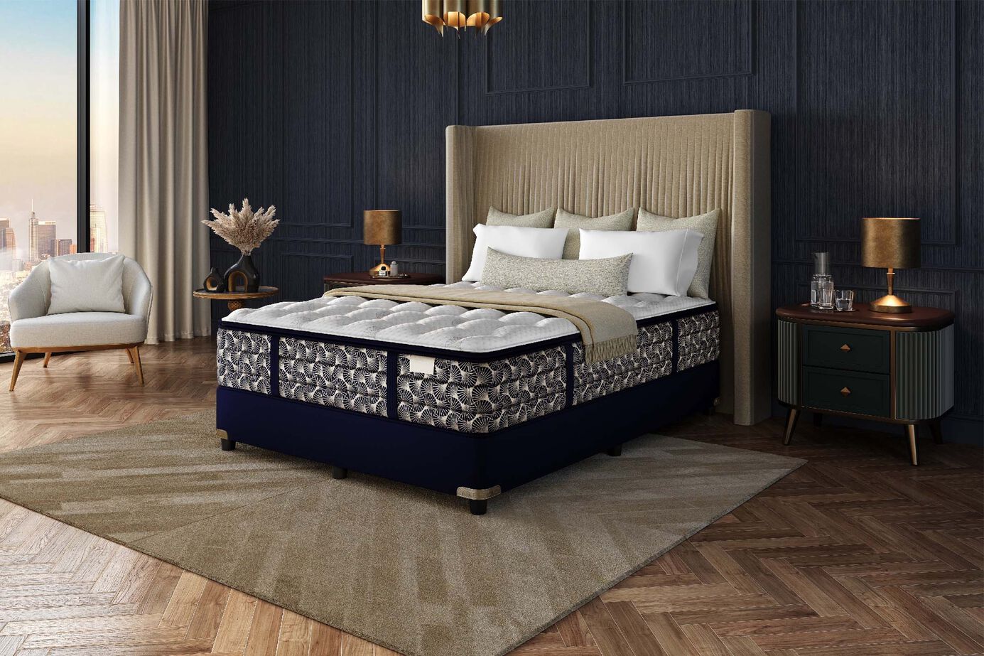 Aireloom Bay Preferred Trinity Firm Mattress 15.5" image number 0