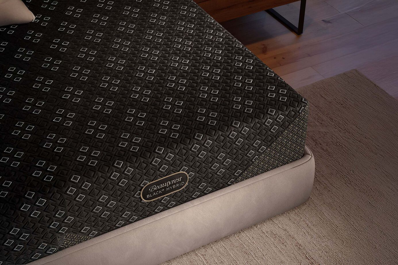 Beautyrest Black Hybrid Series Three XCS Firm Mattress 14.5" image number 6