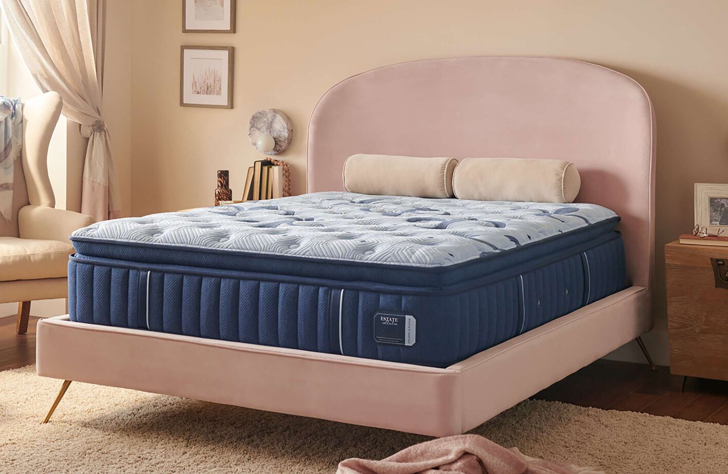 Stearns and Foster Estate Soft Pillow Top Mattress 15" image number 0