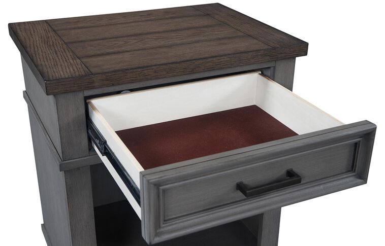 Aspen Home Caraway 1 Drawer Nightstand image number 2