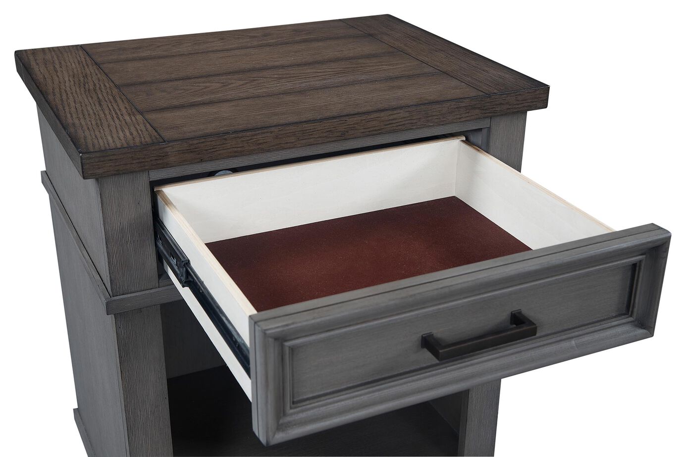 Aspen Home Caraway 1 Drawer Nightstand image number 2
