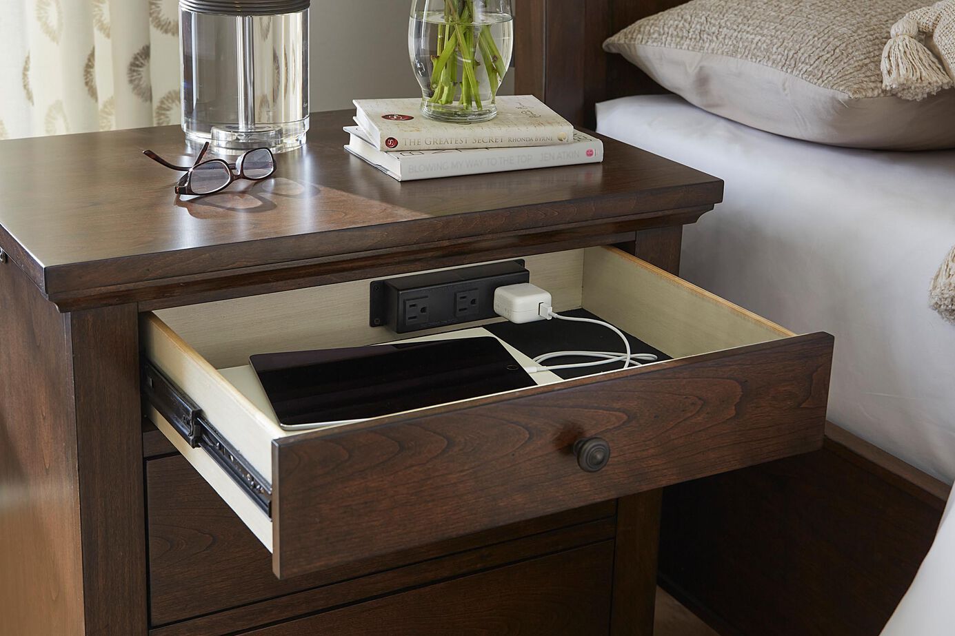 Aspen Home Cambridge Liv360 Nightstand image number 2