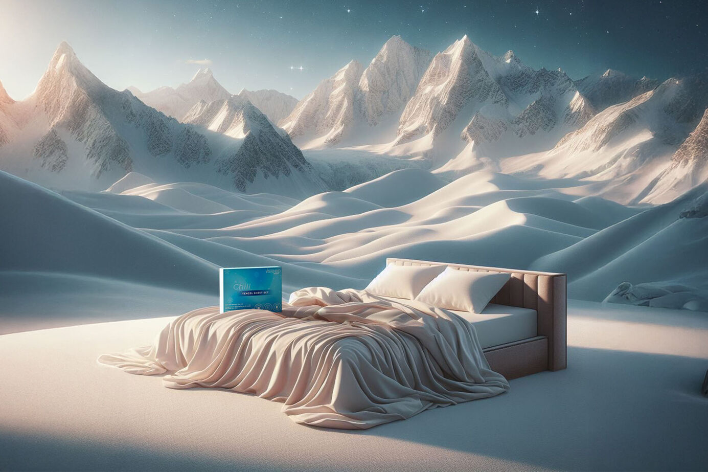 iSleep Shop Chill Cooling Sheet Set image number 0